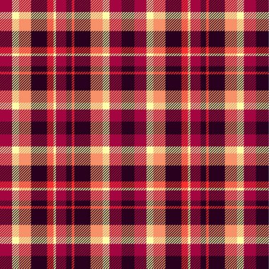 Kusursuz tartan vektör deseni