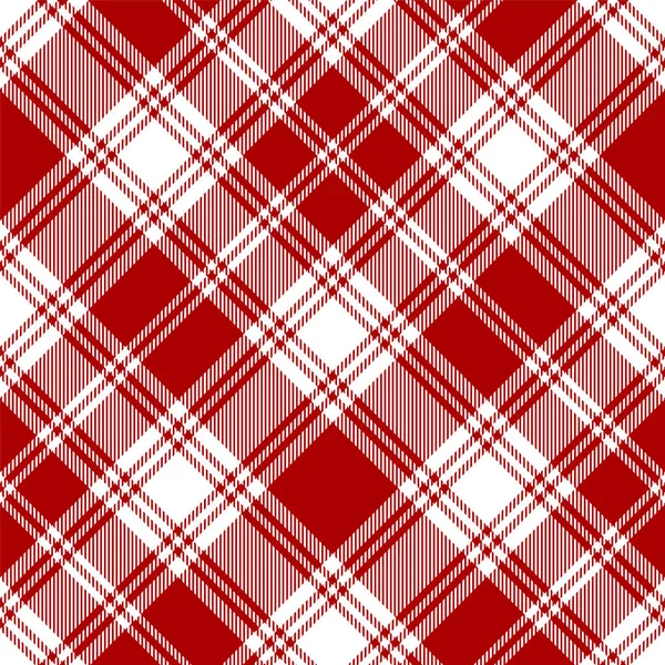 Tartan Senza Cuciture Modello Bianco Nero — Vettoriale Stock