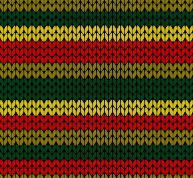 Dikişsiz örgü desen vektör