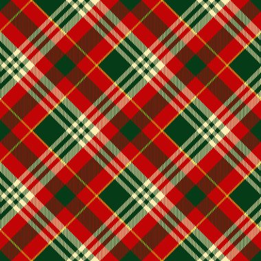 Kusursuz tartan vektör deseni