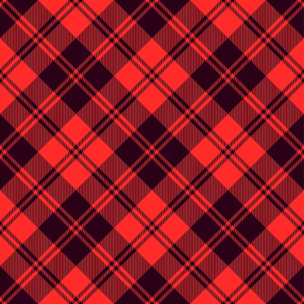 Seamless Tartan Vector Pattern — Stock Vector