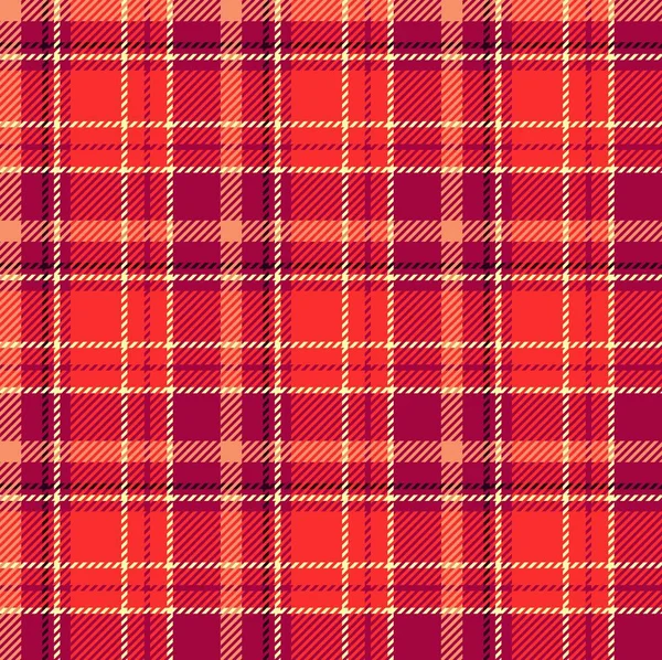 Kusursuz Tartan Vektör Deseni — Stok Vektör