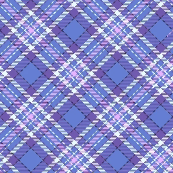 Seamless Vector Tartan Pattern — Stock Vector