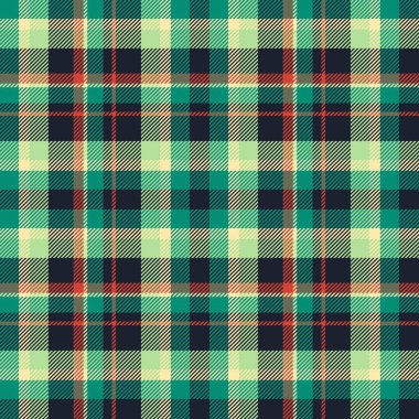 Kusursuz tartan vektör deseni