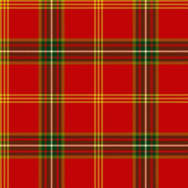 Kusursuz tartan vektör deseni