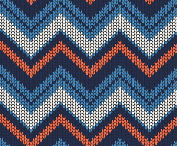 Seamless vector knitted texture — Stock Illustration Seamless vector knitted texture — Stock Vector