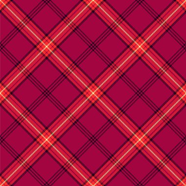 Dikişsiz tartan vektör deseni çizimi
