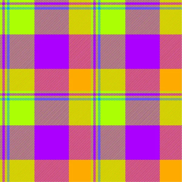 Seamless tartan vector pattern illustration — Stock Vector