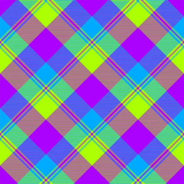 Ilustrație vectorială fără sudură tartan — Vector de stoc