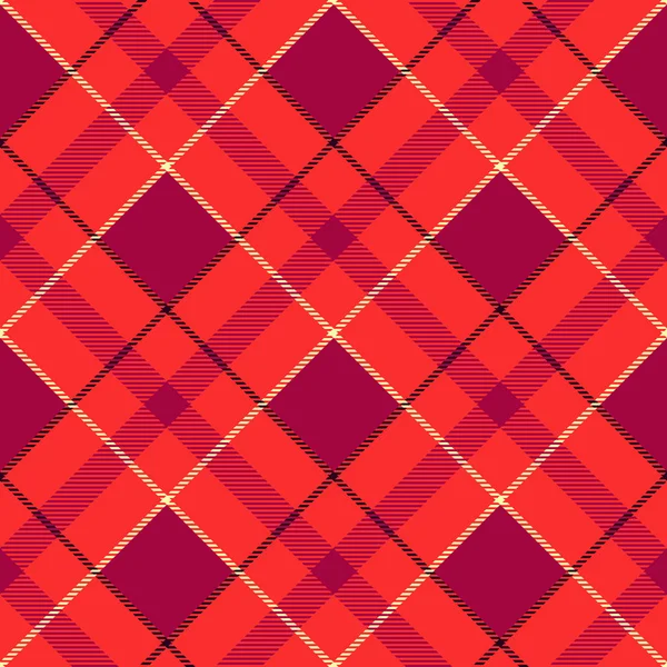 Bezešvé vektorové tartan vzor ilustrace — Stockový vektor