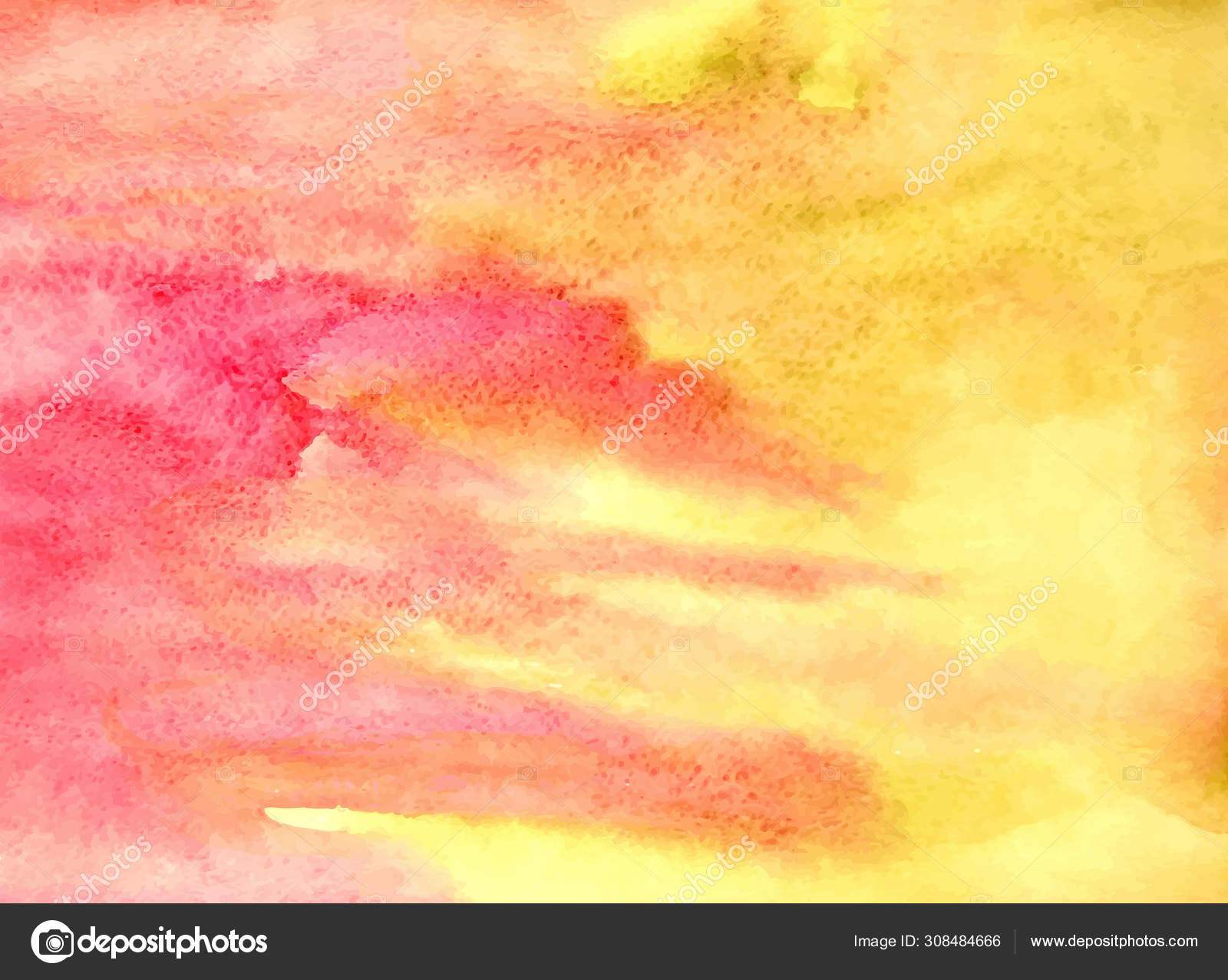 Vector Watercolor Color Texture Illustration Free Stock Vector C Witchera