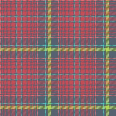 Kusursuz tartan desenli vektör çizimi