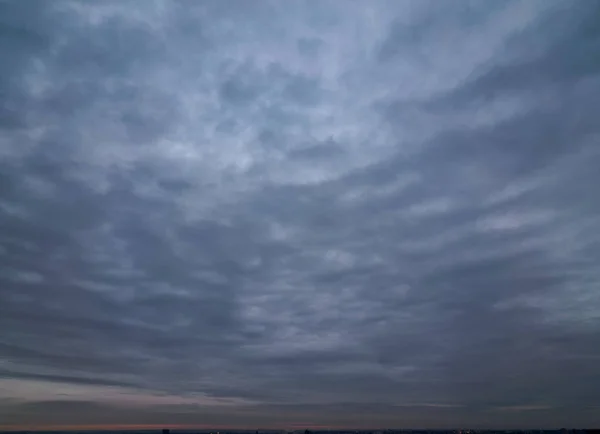 Céu Com Nuvens Dramáticas Alta Resolução — Fotografia de Stock