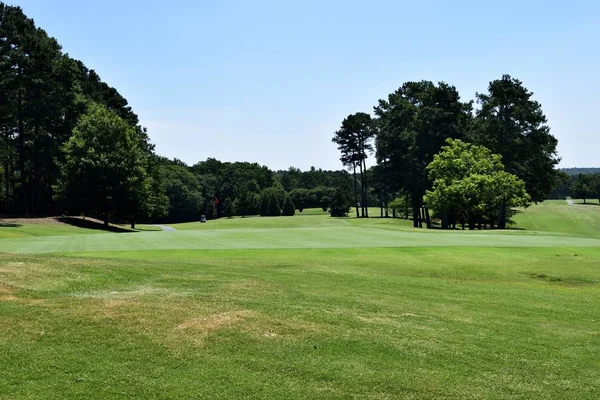 Golf course at North Georgia, USA background landscape