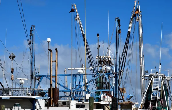 Kommerzielle Fischerbootnetze Augustine Florida — Stockfoto