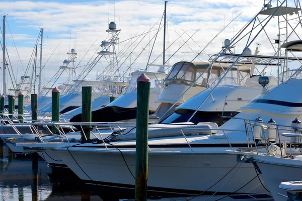 Bateaux Pêche Sportive Marina Augustine Floride — Photo