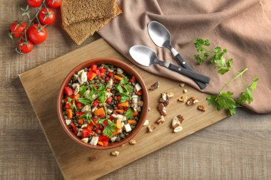 Lezzetli Mercimek salatası