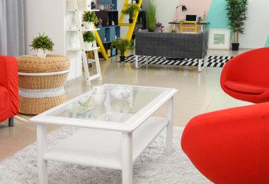 Güzel modern oda içi