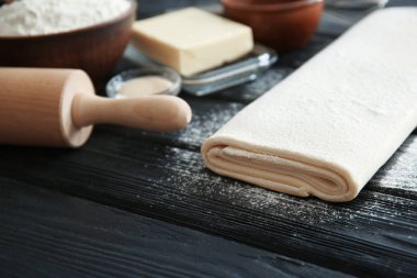 Ham lapa lapa hamuru un tablo ile