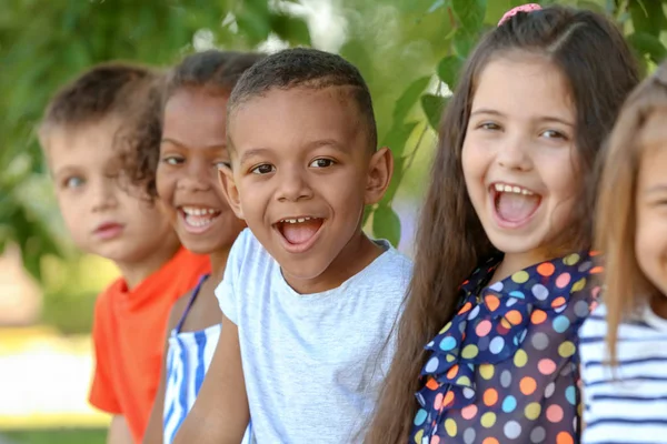 Petits Enfants Mignons Extérieur — Photo