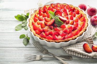 Erik tablo ile lezzetli pasta