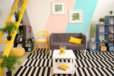 Güzel modern oda içi