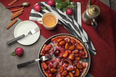 Erik tablo ile lezzetli pasta