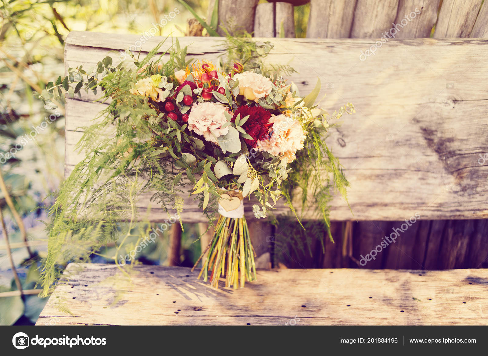 Water Lily Wedding Bouquet