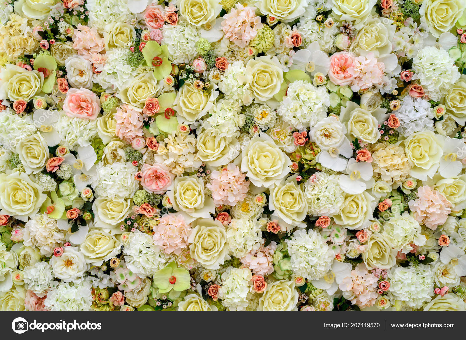 beautiful artificial flowers