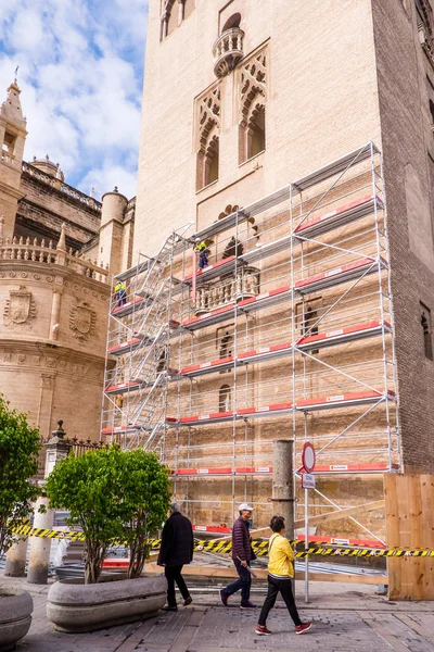 SEVILLE, España 8 de mayo de 2019 La Catedral de Santa Maria de la Sede de Sevilla —  Fotos de Stock