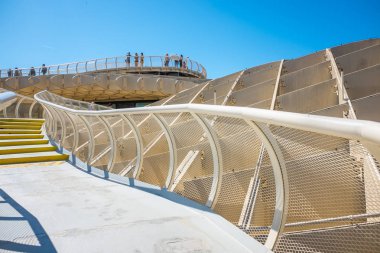 Metropol Parasol, Setas de Sevilla, dünyanın en büyük ahşap yapısı detayları