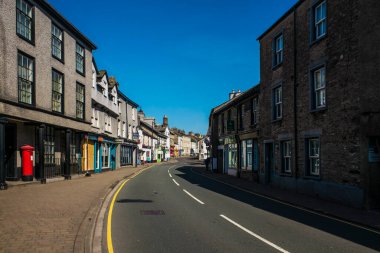 Kirkland 'a bak Highgate Kendal UK' e doğru