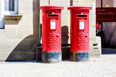 Lancaster Uk 30 Mayıs 2020 Lancaster City mektupları için üç posta kutusu