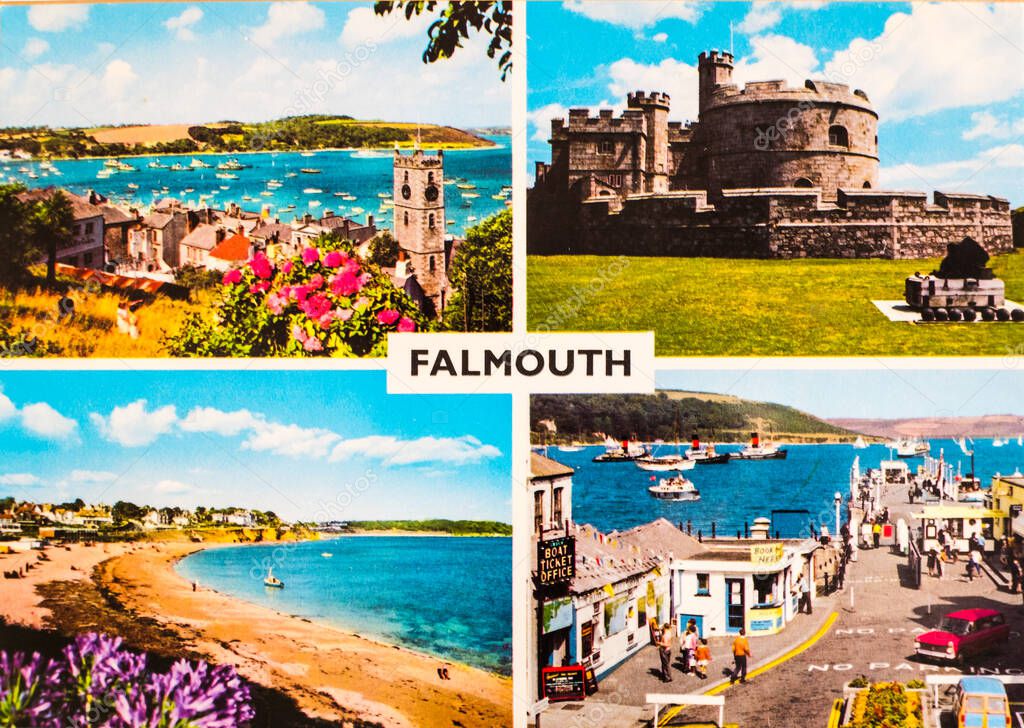 Kendal, Cumbria, UK July 4th 2020 Colour Picture postcard from Falmouth Cornwall UK