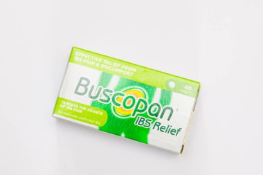 Sanofi Buscopan IBS Hyoscine Butylbromide tabletleri