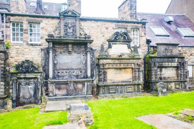 Edinburgh İskoçya 6 Ağustos 2020 Greyfriars Kirk, Edinburgh Eski Kasabası, İskoçya, İngiltere 'de bir kilise.