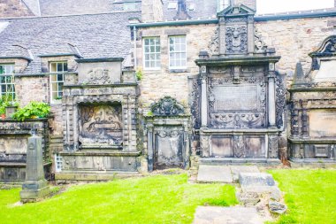 Edinburgh İskoçya 6 Ağustos 2020 Greyfriars Kirk, Edinburgh Eski Kasabası, İskoçya, İngiltere 'de bir kilise.