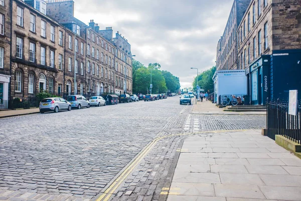 Edinburgh Scotland Aug 2020 India Street Hoofdstad Edinburgh — Stockfoto