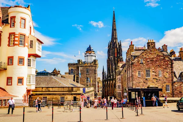 Edinburgh Schotland Aug 2020 Camera Obscura Edinburgh — Stockfoto