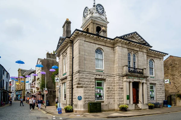 Ulverston Août 2020 Succursale Bancaire Lloyds Avec Enseigne Logo Ulverston — Photo