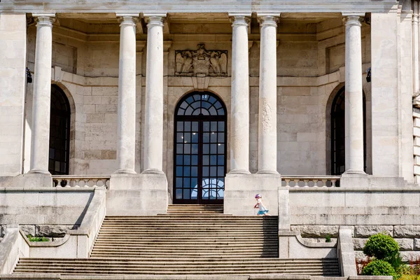 Lancaster Ağustos 2020 Lancashire Daki Ünlü Tarihi Eser Ashton Memorial — Stok fotoğraf