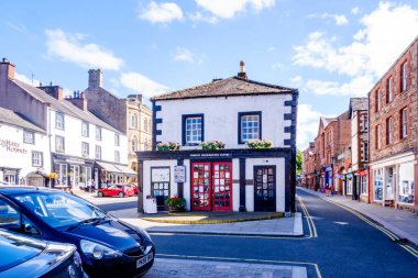 Appleby UK 28 Ağustos 2020 The Famous Moot Hall Appleby Cumbria UK
