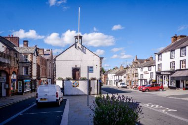 Appleby UK 28 Ağustos 2020 The Famous Moot Hall Appleby Cumbria UK