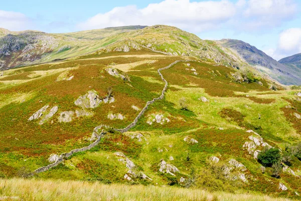 Beautiful Fells Kirkstone Pass Lake District Inghilterra — Foto Stock