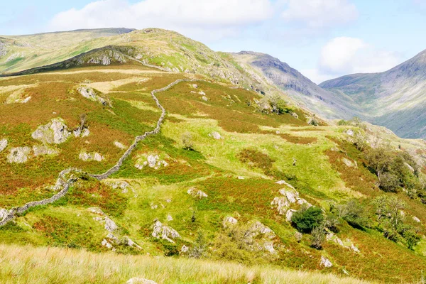 Beautiful Fells Kirkstone Pass Lake District Inglaterra — Fotografia de Stock