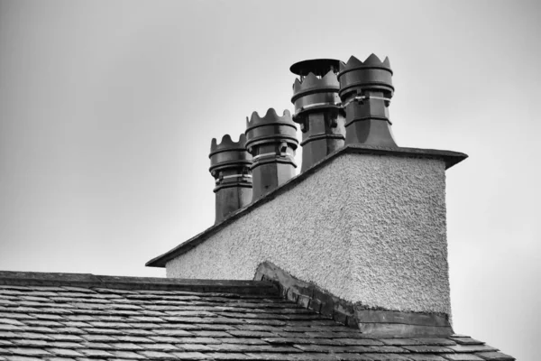 Old Chimney Pot Chaminé York Reino Unido — Fotografia de Stock