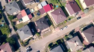 Yukarıda da görüleceği/Schaffhausen. Avrupa'nın küçük şehrin havadan görüntüleri.