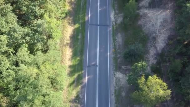 ภาพถ ายทางอากาศของถนนในย โรป — วีดีโอสต็อก