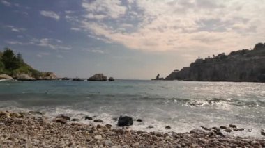 Isola Bella - Sicilya, İtalya yakınındaki güzel ada.