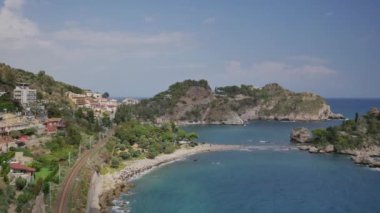 Isola Bella - Sicilya, İtalya yakınındaki güzel ada.